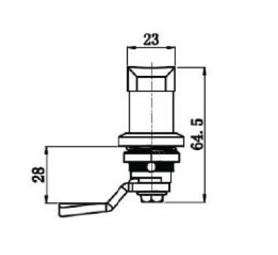 T-Handle Key/Non Locking - Image 2
