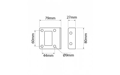 CAT Type Jump Start Connector – Bracket - Image 2