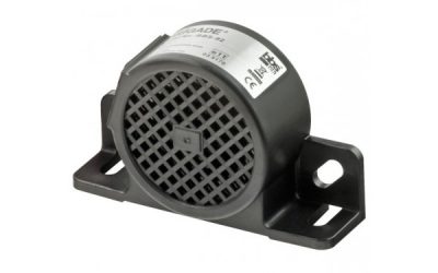 BBS TEK White Sound Reverse Alarm Medium Duty, 12-24V, 77 -97 db