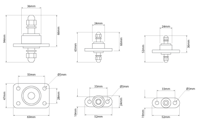 Bussman Feed Through Single Stud - Image 4