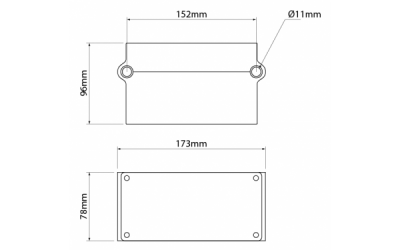 BBS TEK White Sound Reverse Alarm Heavy Duty, Large, 12-24V, 87-107dB (Self Adjusting) - Image 4