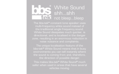 BBS TEK white sound
