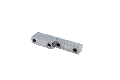 Bolt On Pintle Hinge w/8mm Step - Chrome