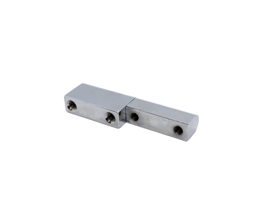 Bolt On Pintle Hinge w/8mm Step - Chrome