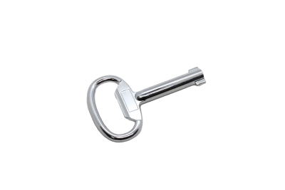 Panel Key 5mm Double Bit - Zinc