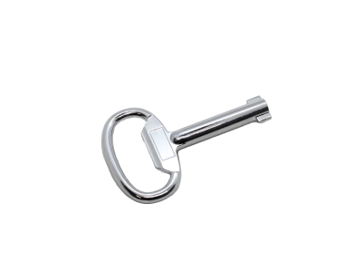 Panel Key 5mm Double Bit - Zinc