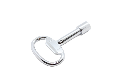 Panel Key 8mm Triangle - Zinc