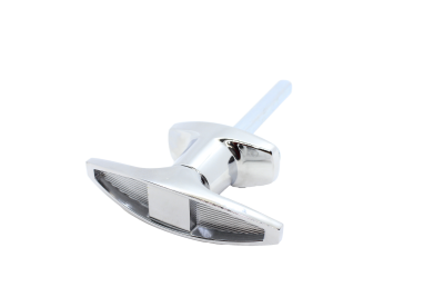 T-Handle Key/Non Locking Rear Fixing - Chrome